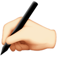 Writing Hand Emoji