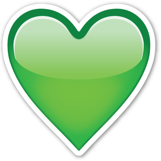Green Heart Emoji
